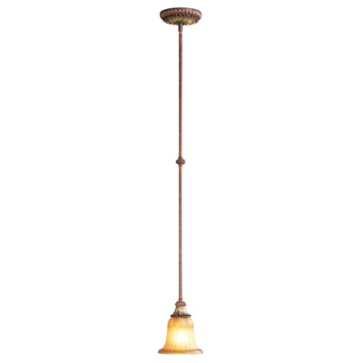 Livex Lighting Villa Verona Mini Pendant, Verona Bronze - 8570-63
