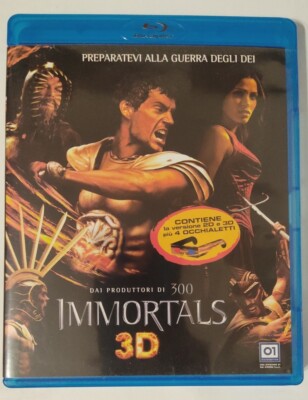 BLURAY IMMORTALS 3D KOMPLETT MIT 4 BRILLEN 2011 