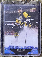 2023-24 Upper Deck Series 2 Hockey Bryan Rust UD Canvas Penguins C181