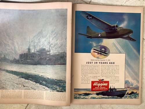 1940s Life Jul 5 1943 Military WW2 NAMES OF SOLDIERS KILLED VTG Ads MCM Photos - Picture 3 of 7