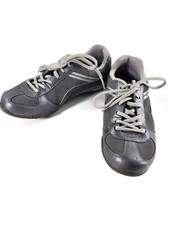 Skechers Womens Walking Shoes Size 7 Silver G...