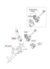 Genuine/OEM 934202B000CA SWITCH ASSY-WIPER & WASHER for Hyundai Santa Fe CM 06