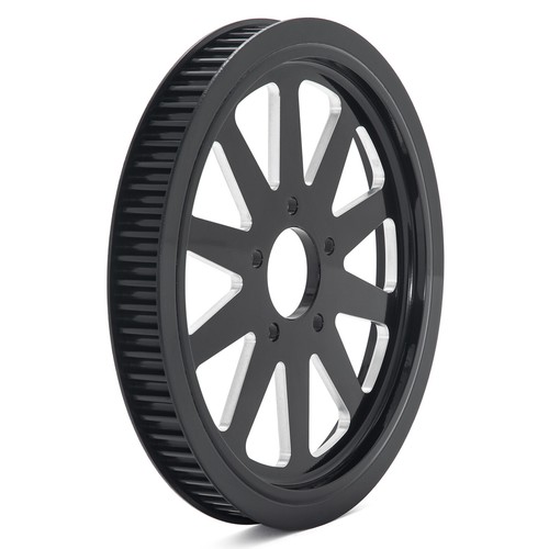 66 Tooth 1" Spoke Rear Pulley for Harley Touring Road King Electra Glide 2007 08 - Picture 5 of 10