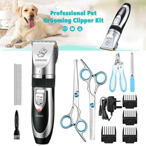Electric Dog Grooming Clippers USB Cordless Quiet Pet Hair Shaver