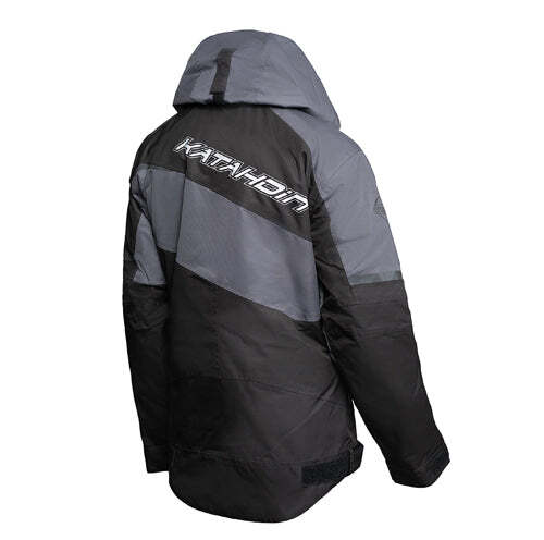 KATAHDIN GEAR RECON JACKET WOMENS, BLACK/GREY - MEDIUM