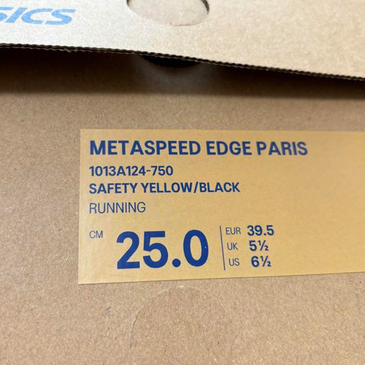 スパイク・シューズ ASICS SPEED EDGE PARIS 25.0 Asics Metaspeed Edge Paris Unisex Road Racing Shoe