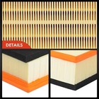 New 1Pc Engine Air Filter for Volvo XC90 2007-2014 3.2L Flexible Panel ...