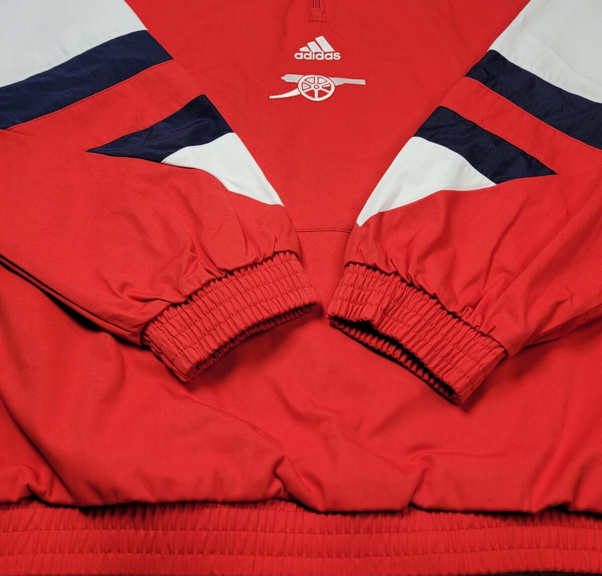 Adidas Arsenal FC Icon Top Jacket Size 2XL Mens Red White 1 Adidas Arsenal FC Icon Top Jacket Size 2XL Mens Red White 1