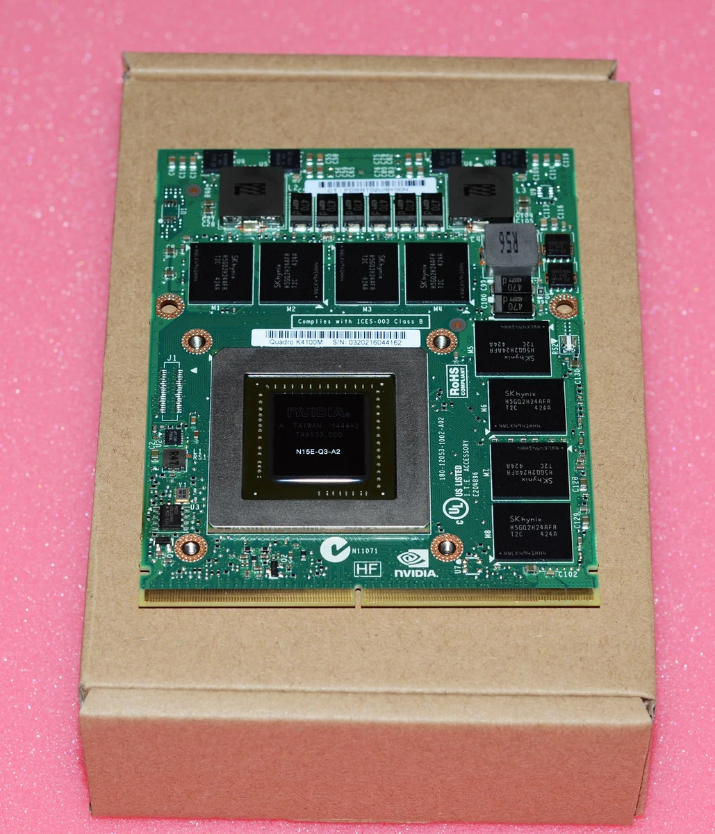 Nvidia quadro best sale k4100m