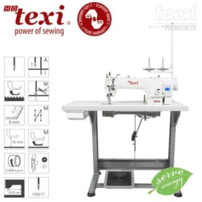 TEXI WALKER WF SERVO PREMIUM EX - 1-needle lockstitch, dual feed, DD, heavy -set