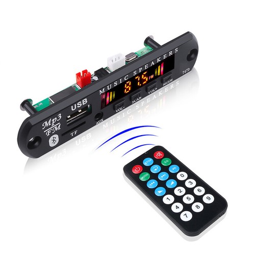 Bluetooth 5.0 MP3 Player Decoder Board FM Radio USB 3,5 mm Module AUX Bluetoo-*- - Photo 8/10