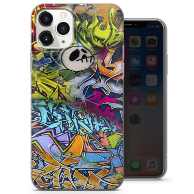Graffiti Phone Case Colorful Street Art Cover iPhone 6-7-8-9-X-11