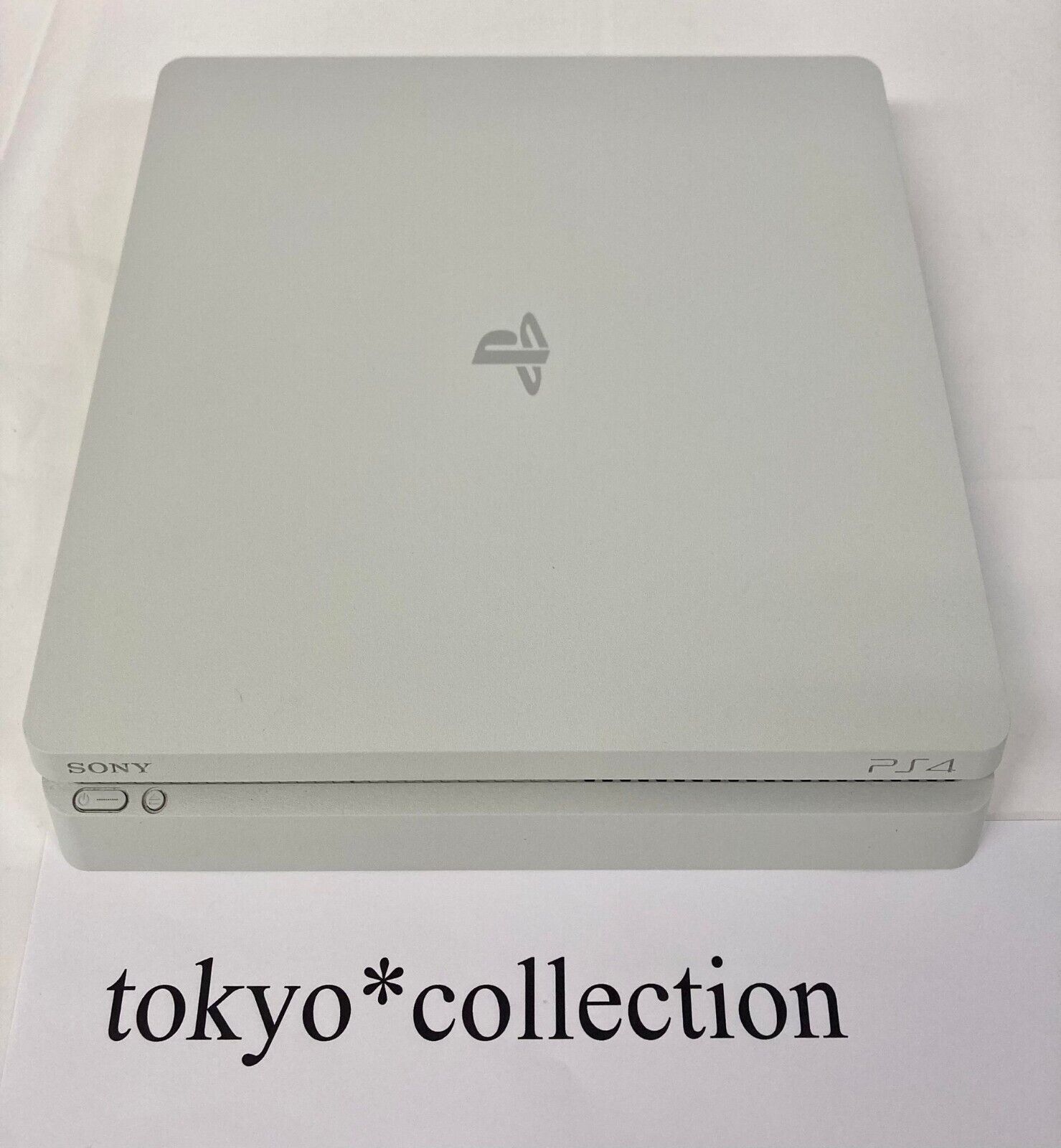 Sony PlayStation 4 PS4 CUH-2200A Slim Glacier White Game Console Box  NTSC-Japan