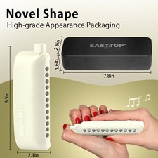 EASTTOP Chromatic Harmonica NEW Chromatic Modern Harmonica ET12 C Mouth Organ US