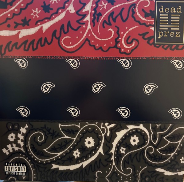 Dead Prez Rbg: Revolutionary But Gangsta LP Vinyl NEW