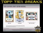 MIAMI MARLINS 2026 LEAF METAL DRAFT 12X HOBBY BOX FULL CASE BREAK #7058 — photo 6