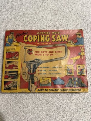 Vintage Dremel Electric Moto Coping Saw with Original BOX - Tested