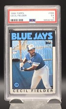 1986 Topps Baseball - Cecil Fielder #386 Rookie Card - PSA 5. rookie card picture