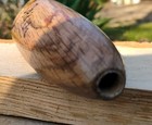 handmade wood pipe smoking tobacco — photo 4