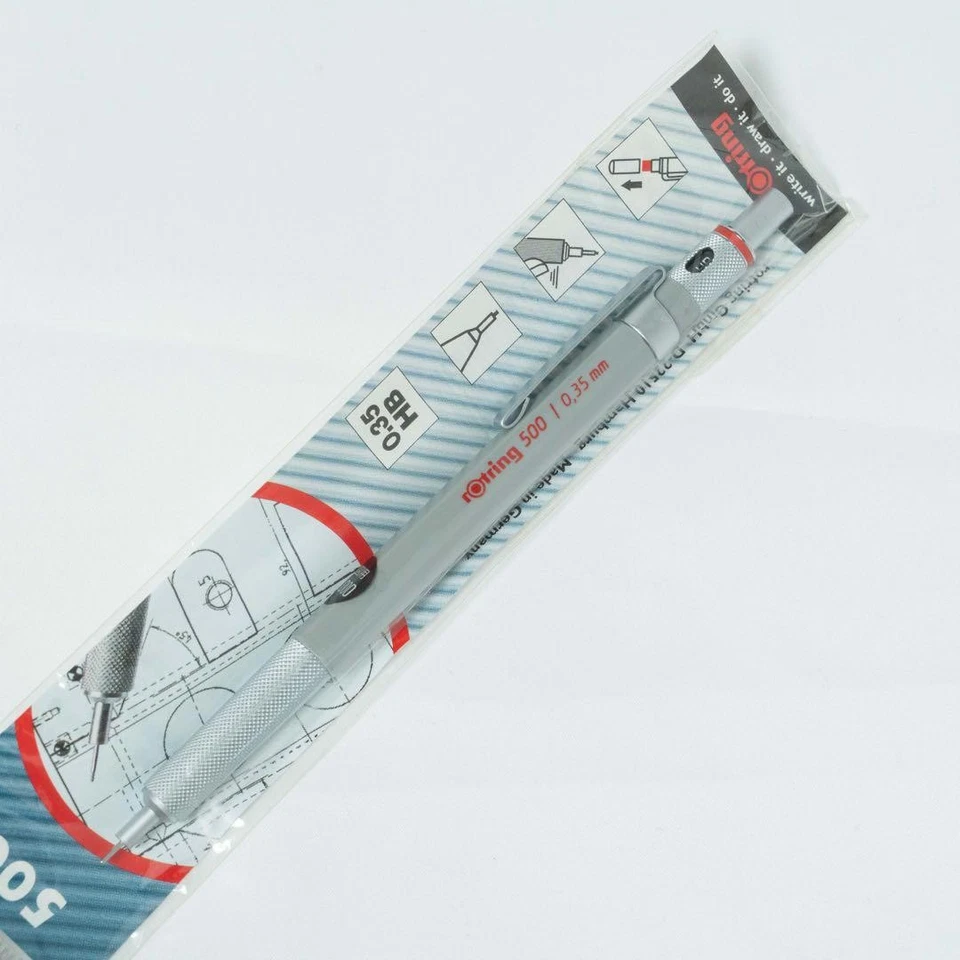 Lápiz mecánico Rotring 500 0,3 mm embalaje original Foto 2 de 3