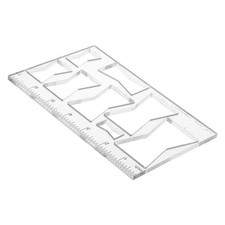 Woodworking Engraving Template Milling Templates for Routers Bow Tie Butterfly