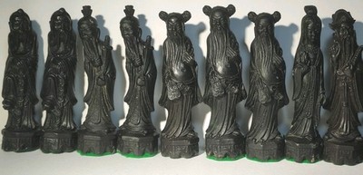 Chinesischer Stil SCHACH - EIN Stück zur AUSWAHL - von Anne Carlton Studio Vintage