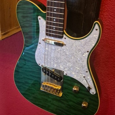 YAMAHA Pacifica 402S Translucent Green 90s   E-Gitarre   GEBRAUCHT