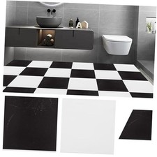 20PCS Vinyl Flooring Peel and Stick Floor Tile/Coverings Black and White