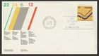 Canada #582p, World Science, Tagged, Official First Day Cover, FDC 1972