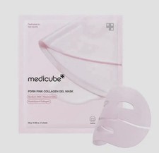medicube Salmon DNA PDRN pink collagen gel mask 1 Box 4 masks