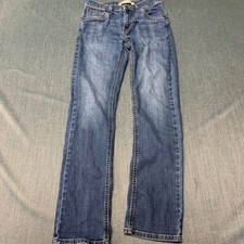 Levi's 511 Boys Jeans Size 16 Reg 28x30 Blue Medium Wash Slim Performance Denim