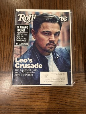 Rolling Stone Magazine January 28 2016 Leo!!! Bagged And Boarded!!!