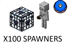 Skeleton Spawners Donut SMP  X100  Cheap An Fast Delivery- Read Desc