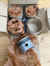 4 complete Ford Pinto 1.6 plus 1mm pistons MK3 Cortina MK2 Escort Capri Transit