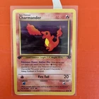 Pokémon TCG Charmander 50/82 1st Edition Team Rocket Common WOTC 1999 Vintage
