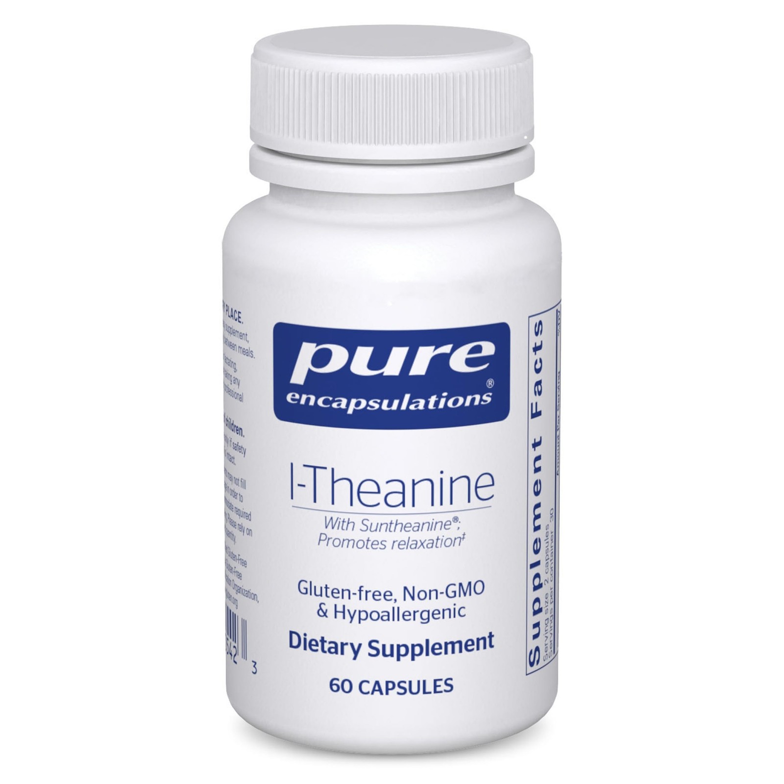 Pure Encapsulations L-Theanine - Amino Acid Supplement to Support Relaxation,
