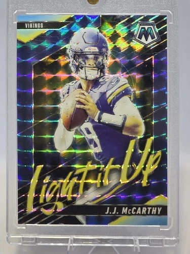 2025 Mosaic J.J. McCarthy Mosaic Blue (Raw)