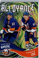 2020-21 Metal Universe Alloyance Anders Lee/Mathew Barzal #AL-4