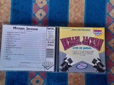 Michael Jackson: Live In Japan 1 CD 13 Songs