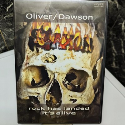 Oliver/Dawson Saxon - Rock Has Landed,It's Alive ,  DVD Zustand 1A Rar !