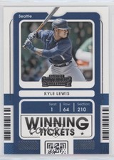 2021 Panini Contenders Winning Tickets Kyle Lewis #WT-KL mp7