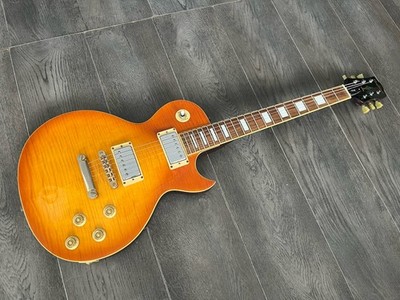 TANGLEWOOD TSE 505, TANGLEWOOD LES PAUL GITARRE MIT GEFLAMMTER TOP