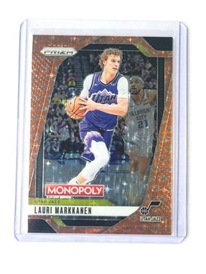2024-25 Panini Prizm Monopoly - Lauri Markkanen #34 Deal Prizm /25 Jersey Match