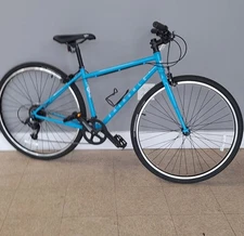 Fairdale Lookfar Surf Blue Small 700c Steel Frame Flat Bar Road Bike New 