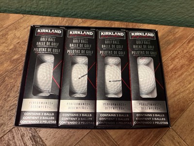 Kirkland Signature Costco 3 Piece New Urethane Cover Golf Balls -1 Dozen (12)