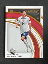 Luca De La Torre 2022-23 Panini Immaculate Collection Bronze /75 RC #180