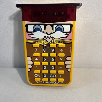 Texas Instruments Little Professor  1978 Learning Teaching Calculator Works