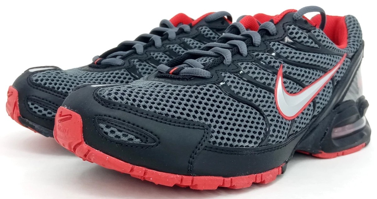 Nike Air Max Torch 4 Black Red Bred Sneakers 343846-006 Mens Size