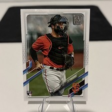 2021 Topps Image Variation SP Image Variation (Orange Jersey) Joey Bart #12 0z92