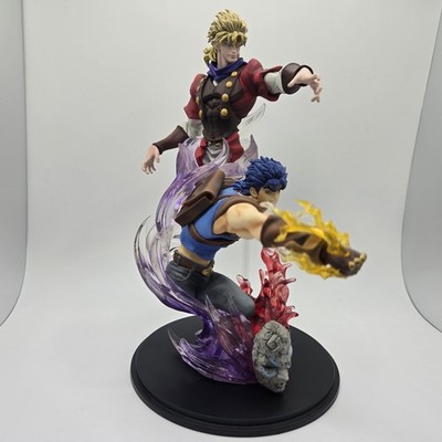 Jojo s Bizarre Adventure Jonathan Joestar & Dio Brando Statue Figure Limited